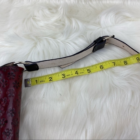 NEW MEXICAN RAW LEATHER CROSSBODY BAG - Picture 12 of 13